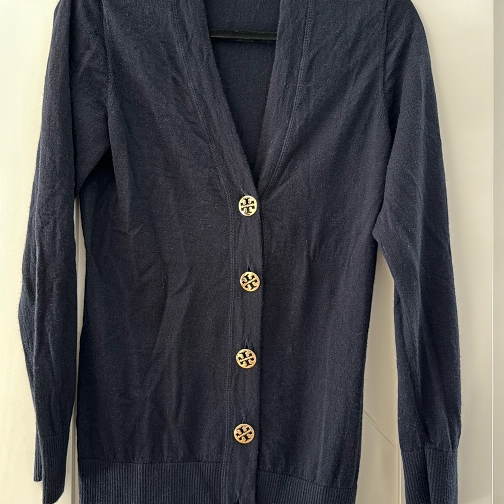 TORY BURCH WOOL CARDIGAN
